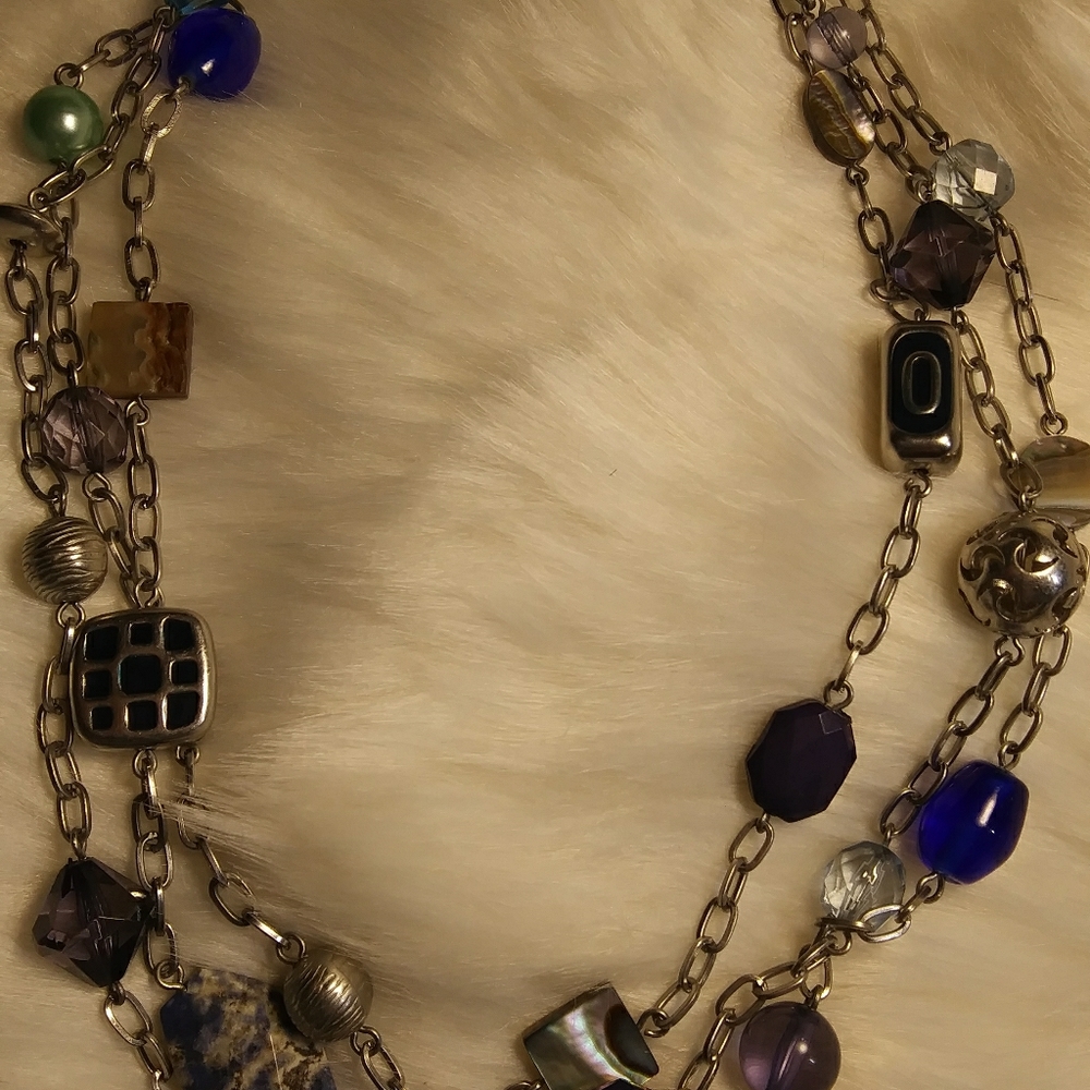 Lia Sophia multi strand necklace
